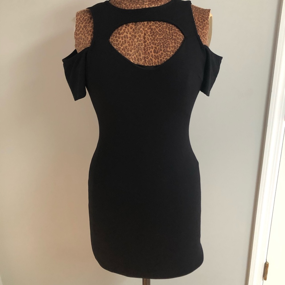 Black mini/cocktail dress